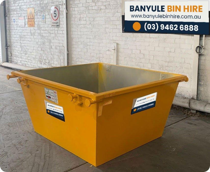 2m3 skip bin from Banyule Bin Hire